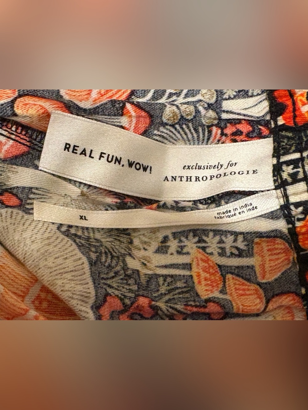 Anthropologie Real Fun Wow Mushroom Print Lounge Pants XL NWOT
Black Wide-Leg - Picture 3 of 5